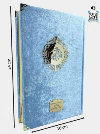 kadife-kapli-kuran-i-kerim-mavi