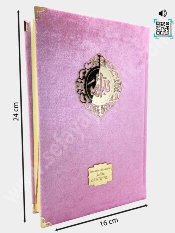 kadife-kapli-kuran-i-kerim-pembe
